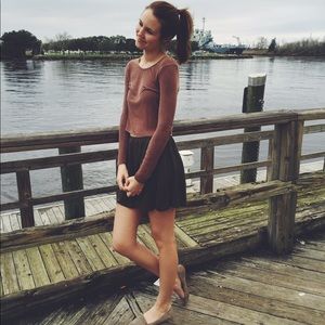 Brandy Melville olive skirt